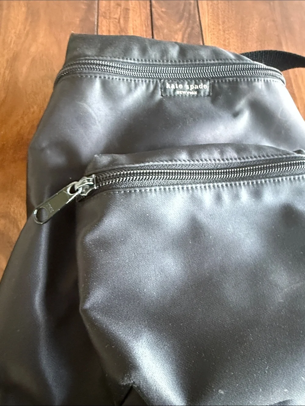 kate spade Black Nylon Compact Backpack